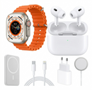 Combo X8 Ultra — SmartWatch + Audífonos In Ear + Power Bank inalámbrico ¡